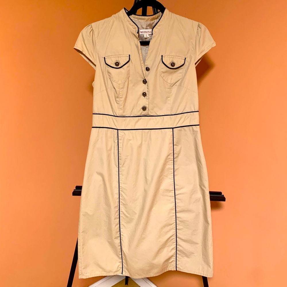 Cool as a pickle! Merona Midi casual dress.